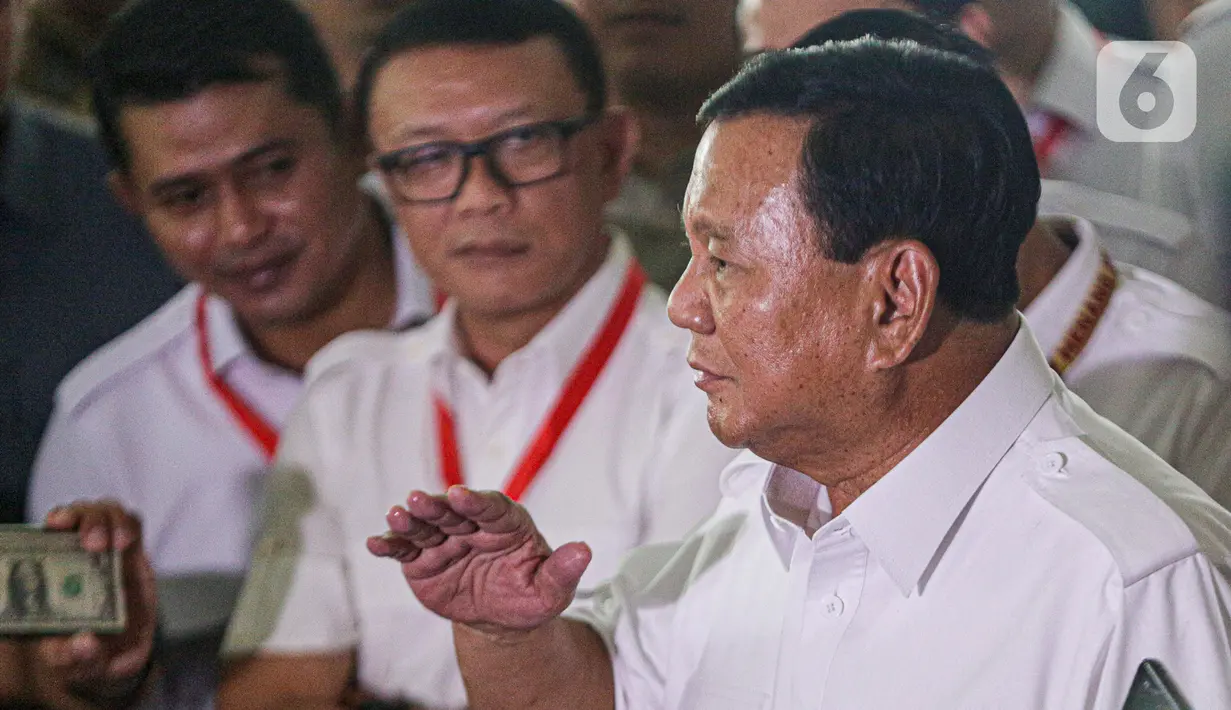 Menurut Anggota Dewan Pembina Partai Gerindra Andre Rosiade, agenda Rapimnas untuk konsolidasi memenangkan Prabowo-Gibran. (Liputan6.com/Faizal Fanani)