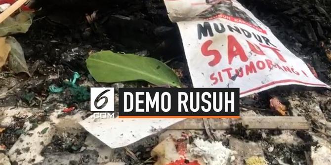 VIDEO: Unjuk Rasa di KPK Rusuh