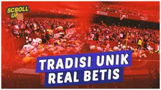 Berita video, scroll up kali ini akan membahas suporter Real Betis yang melempar mainan ke dalam lapangan menjelang natal.