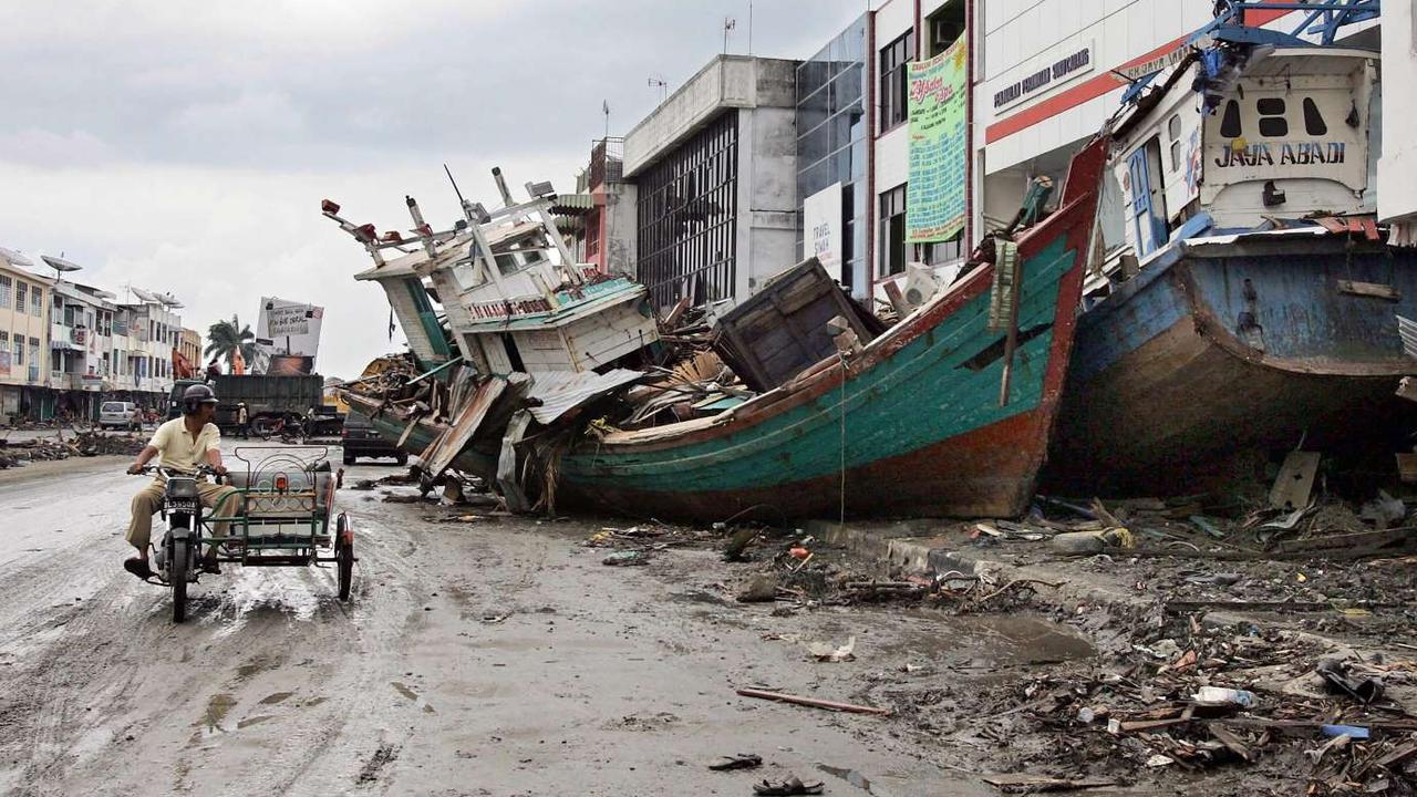 Potret Pilu Kehancuran Akibat Tsunami Aceh 20 Tahun Lalu