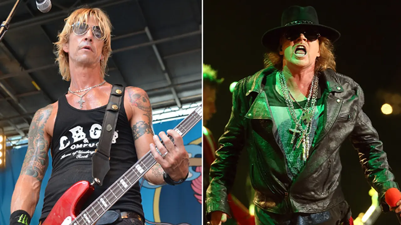 Axl Roses dan Duff McKagan Bersatu Lagi di Panggung Guns N Roses