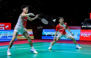 Hasil Kejuaraan Dunia BWF 2026, Rabu 19 Agustus: Raymond/Joaquin Kandas