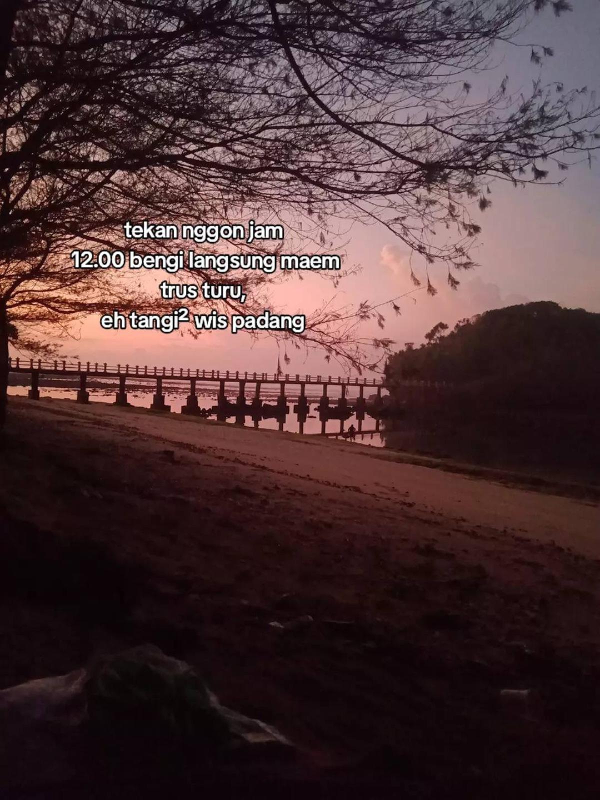 Aksinya Bikin Haru, Kisah Pria Bersama Ibunda Pergi JalanJalan Ke Pantai Ini Curi Perhatian