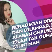 Chelsea Islan tak gunakan stuntman saat beradegan keras di film sebelum iblis menjemput.