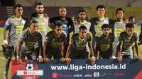 Skuat Borneo FC saat melawan Kalteng Putra di Stadion Sultan Agung, Bantul (3/7/2019). (Bola.com/Vincentius Atmaja)
