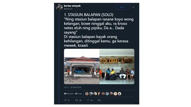 Tempat Menangis Terbaik Versi Lagu Didi Kempot