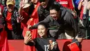 Wang Fei, kiper Tiongkok di Piala Dunia Wanita 2015. (AFP)