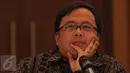 Menteri Keuangan Bambang PS Brodjonegoro saat memberikan keterengan pers di Gedung Pajak, Jakarta, Selasa (3/11/2015). Dalam keterangan tersebut Menkeu menjelaskan perincian APBN 2016 yang telah disahkan. (Liputan6.com/Angga Yuniar)