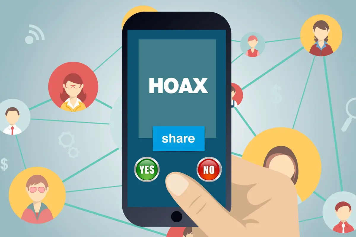Ilustrasi hoax