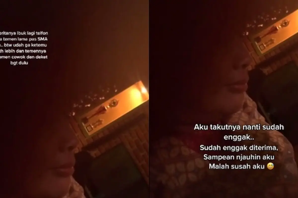 Terjebak Friendzone 30 Tahun, Momen Ibu Teleponan dengan Teman SMA Ini Bikin Senyum