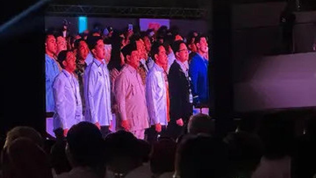 Hadiri Penutupan Kongres PSI, Prabowo Disambut Yel-yel Dukungan 2 Periode