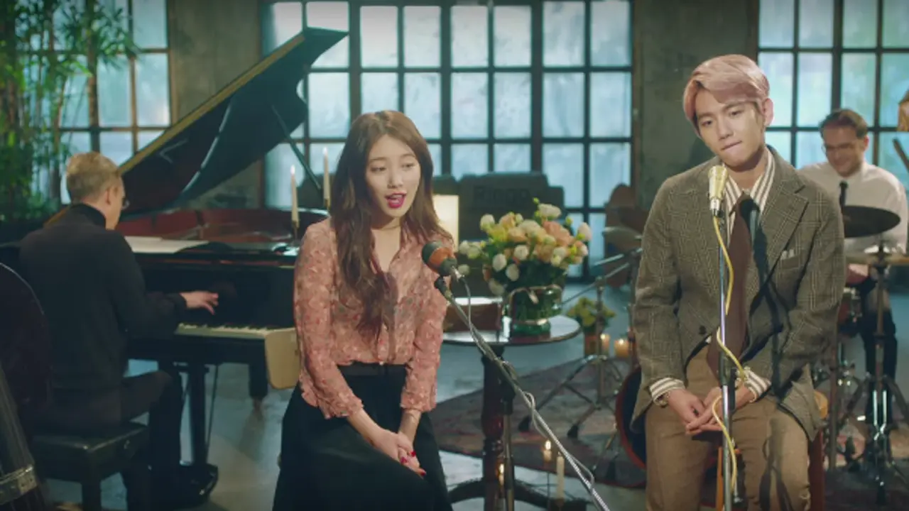Suzy `Miss A` dan Baekhyun `EXO`