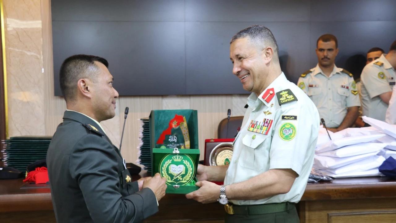 FOTO: Kolonel TNI AD Pertama Lulus Pendidikan Pertahanan Nasional Yordania