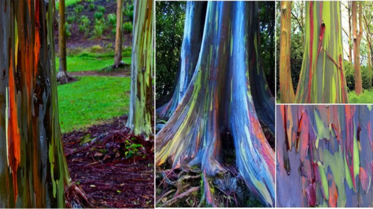 Cantik dan Misterius, Pesona Pohon Pelangi di Pedalaman Filipina