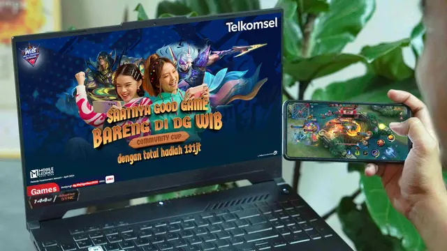 Telkomsel gelar turnamen esports untuk siswa SMA, Dunia Games Waktu Indonesia Bermain (DG WIB) Community Club 2024 dengan total hadiah Rp 131 juta.