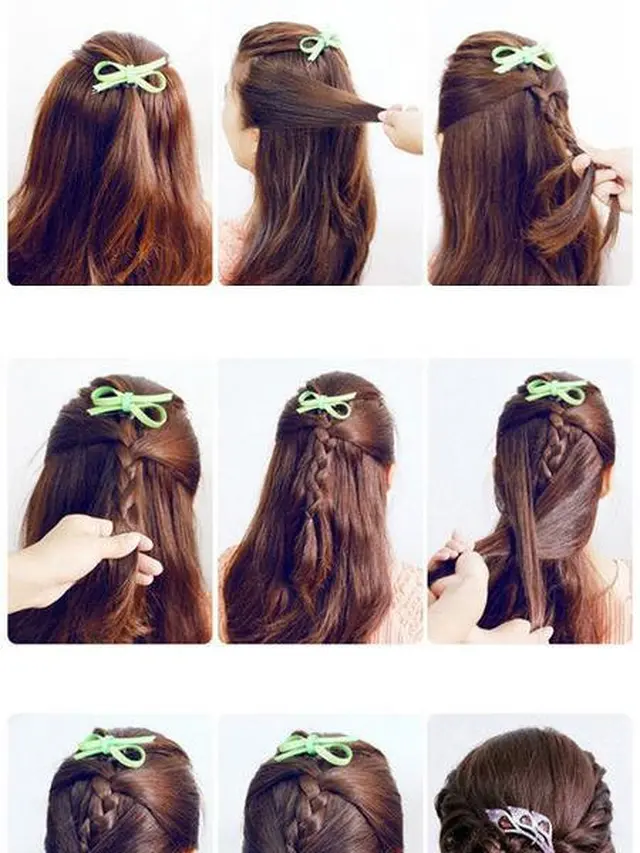 Cara Mengepang Rambut Ala Korea