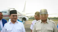 Prabowo Subianto disebut menghubungi kader Partai Gerindra Erzaldi Rosman untuk diusung kembali maju di Pilgub Bangka Belitung (Babel) pada 2024. (Foto: Dokumen Pribadi Erzaldi Rosman)