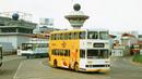 Bus tingkat Leyland di Pasar Blok M. (Source: Instagram/@perfectlifeid)