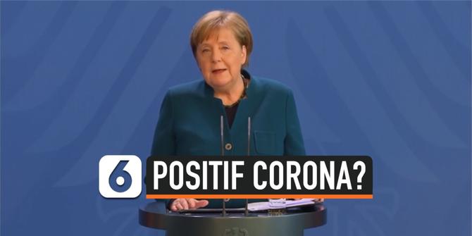 VIDEO: Kanselir Jerman Angela Merkel Positif Corona?