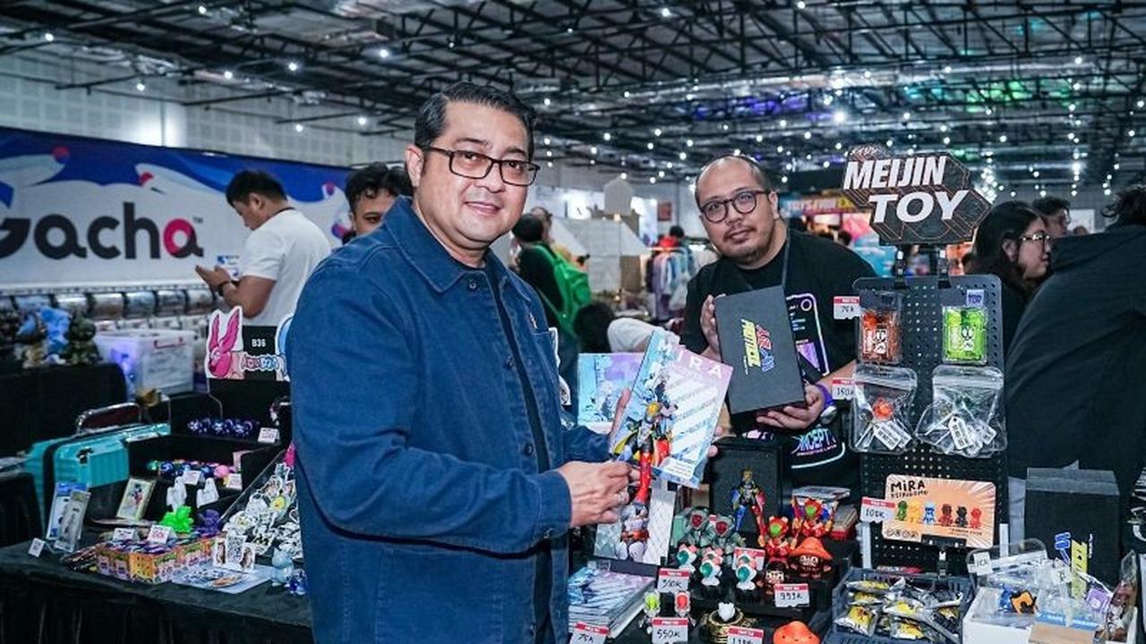 Menteri Ekraf Sebut The Jakarta Toys and Comics Fair Etalase Strategis Kreator Lokal