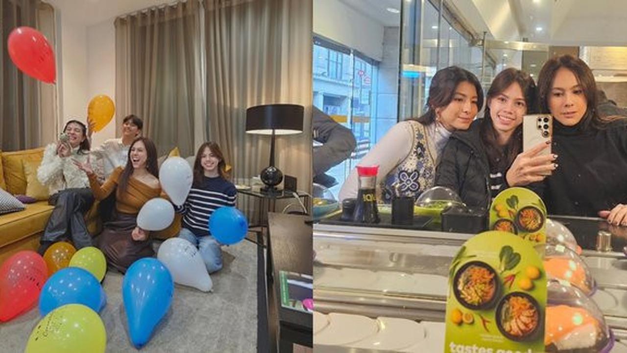Ibu Anak Kompak, 7 Potret Wulan Guritno Bareng Ketiga Anaknya - Penuh Keseruan Liburan di London
