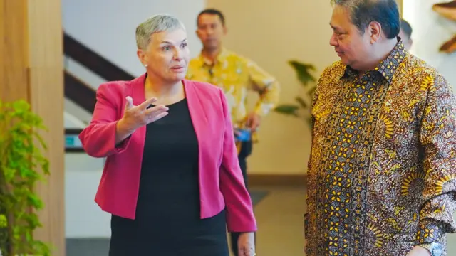 Menko Airlangga Apresiasi Kerja Sama Ekonomi Indonesia dan Australia yang Makin Kuat