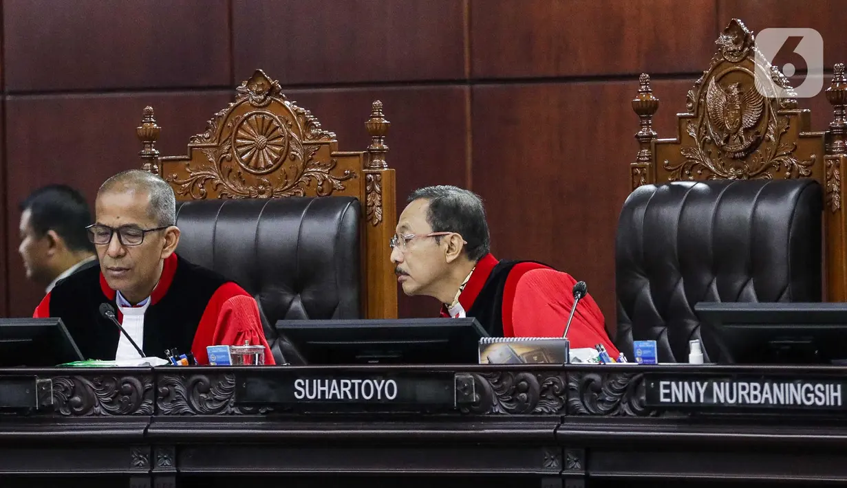 Selain itu, Dharma meminta MK menerima keterangannya sebagai pihak terkait untuk seluruhnya. (Liputan6.com/Herman Zakharia)