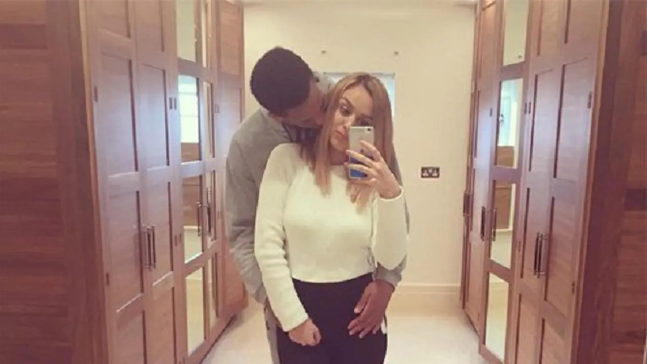 Anthony Martial dan istrinya, Samantha