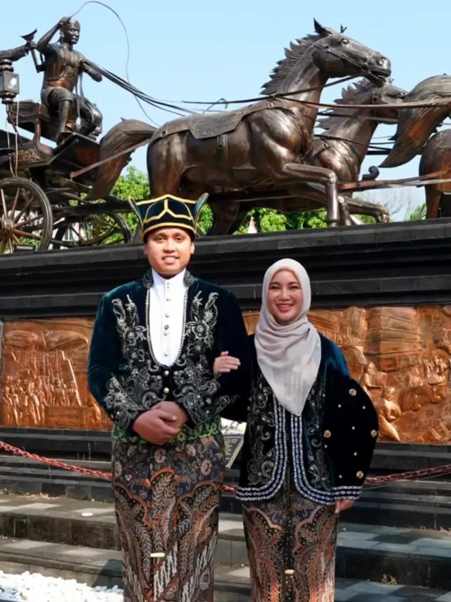 Chacha Federica dan suami. (Dok. Instagram @chafrederica).