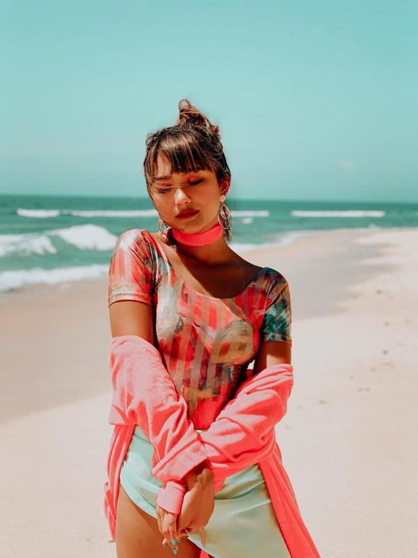 Gaya Memukau Marion Jola di Pemotretan Single Terbaru (sumber: instagram/lalamarionmj)