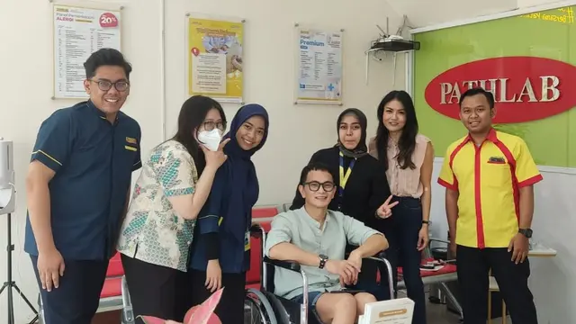 Yosi pun mempercayakan pemeriksaan kesehatannya pada Pathlab Indonesia.