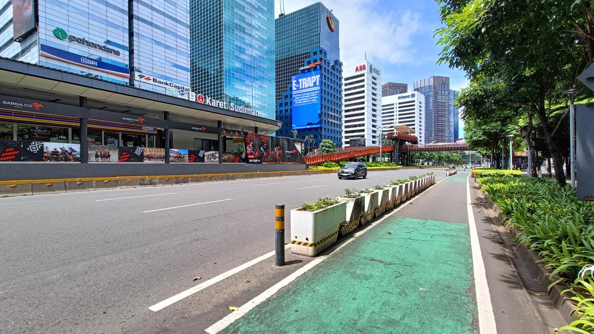jakarta sepi ditinggal pemudik