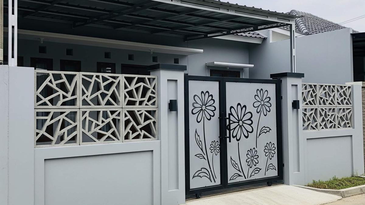 9 Ide Pagar Beton Minimalis Tampak Mewah, Sentuhan Elegan untuk Hunian Modern