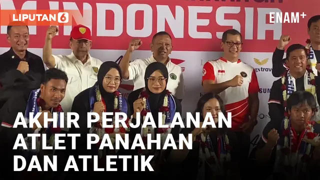 Atlet Panahan dan Atletik Indonesia Akhirnya Tiba di Tanah Air