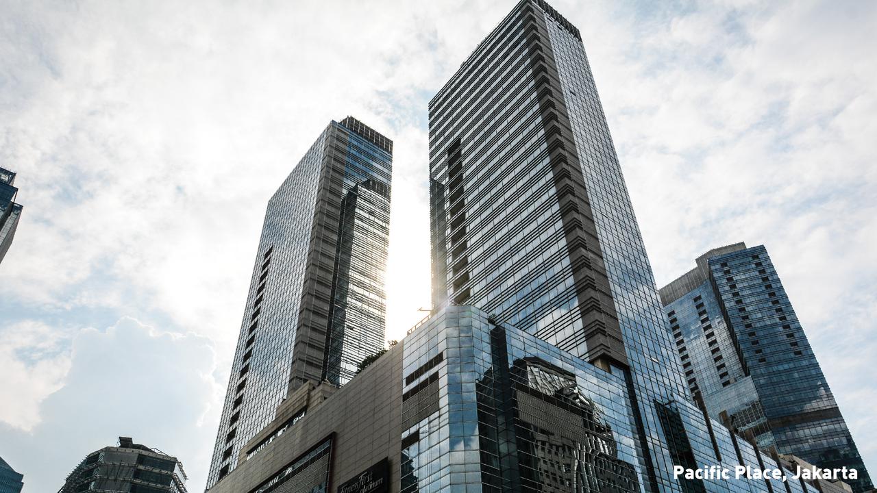 Gedung Pasific Place salah satu proyek yang dikerjakan ACSET