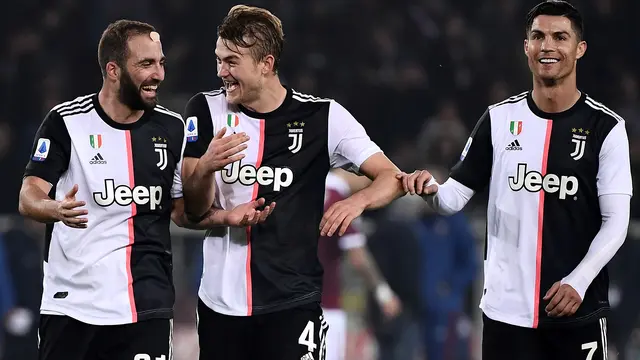 Cristiano Ronaldo, Paulo Dybala, Gonzalo Higuain