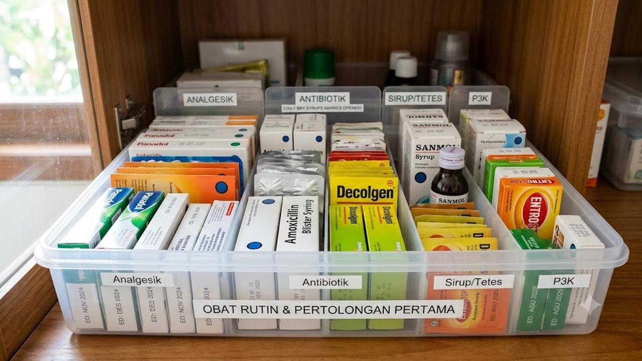 Cara Menyimpan Obat-obatan