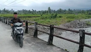 Jembatan Darurat Nagari Andurirang Rampung, Akses Padang Pariaman Berangsur Normal