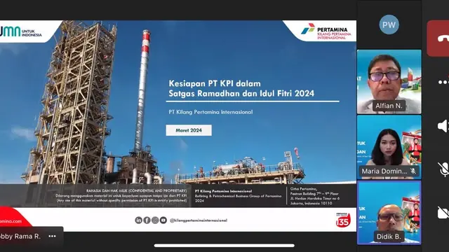 Jaga Pasokan Energi, Pertamina Siagakan Satgas RAFI 2024 hingga 21 April 2024