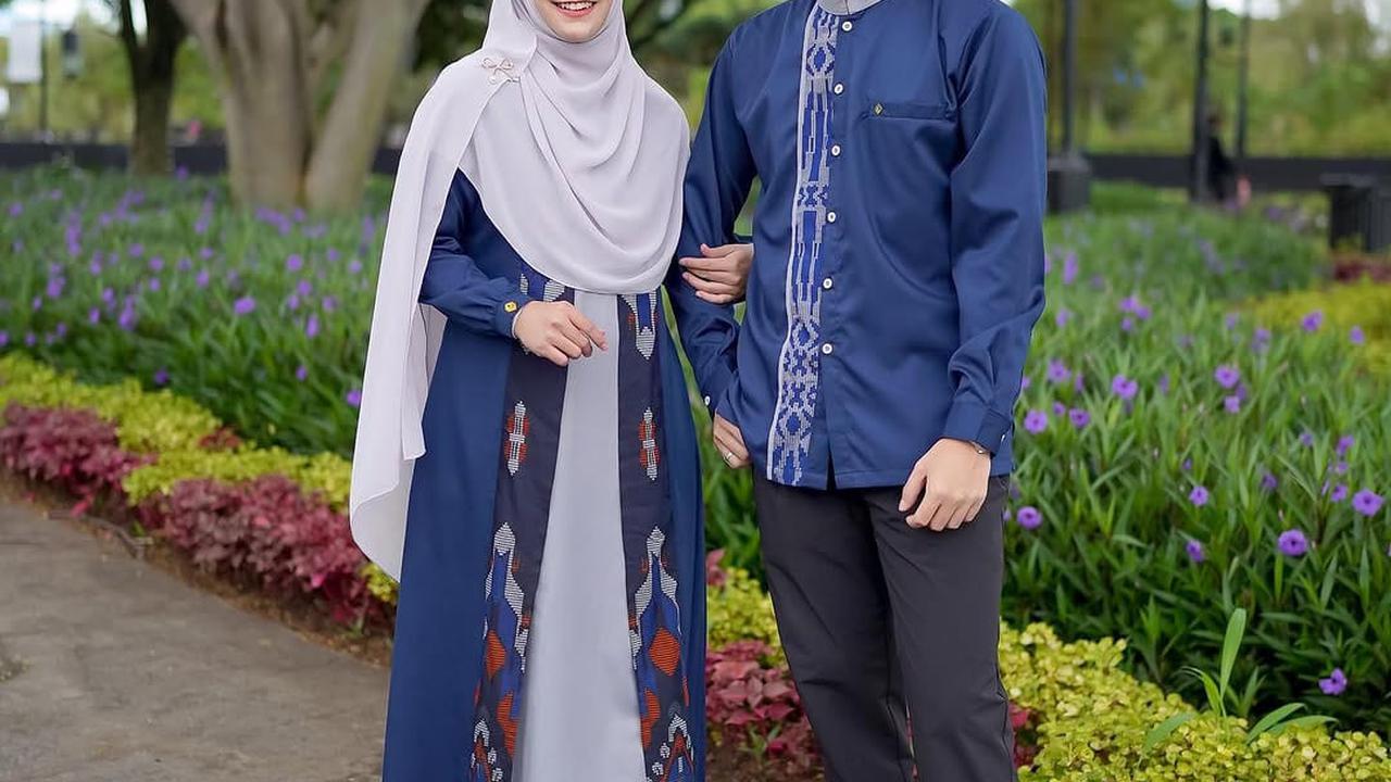 Model Baju Couple Keluarga dengan Hijab ala Anisa Rahma, Tone Warna Serasi Bikin Harmonis