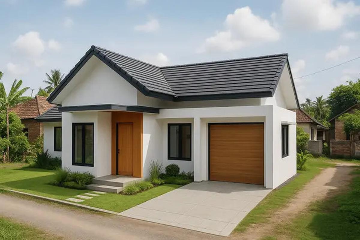 7 Ide Rumah Minimalis Letter L di Kampung
