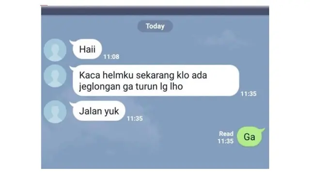 Obrolan Kocak Saat Mantan Ngajak Balikan Ini Bikin Senyum-Senyum