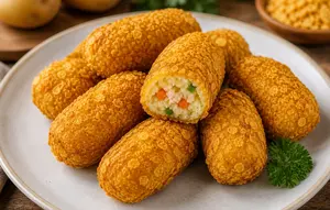 Resep Kroket Kentang Tanpa Tepung Panir, Tetap Renyah dan Gurih