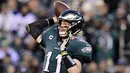 10. Carson Wentz (American Football) - Carson Wentz merupakan atlet National Football League (NFL) yang dibayar mahal oleh Philadelphia Eagles. Pada tahun ini ia meraup pemasukkan USD 59,1 juta (Rp 866 miliar). (Steven Ryan/Getty Images/AFP)