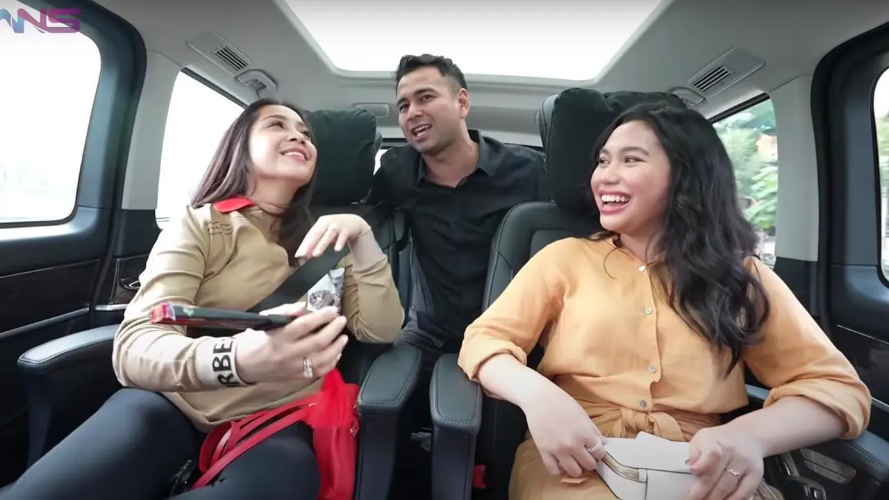 Aminda, Nagita Slavina dan Raffi Ahmad