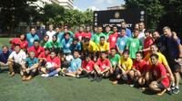 Legacy project ICC 2019 yang melibatkan anak-anak berkebutuhan khusus. (Bola.com/Aditya Wicaksono)