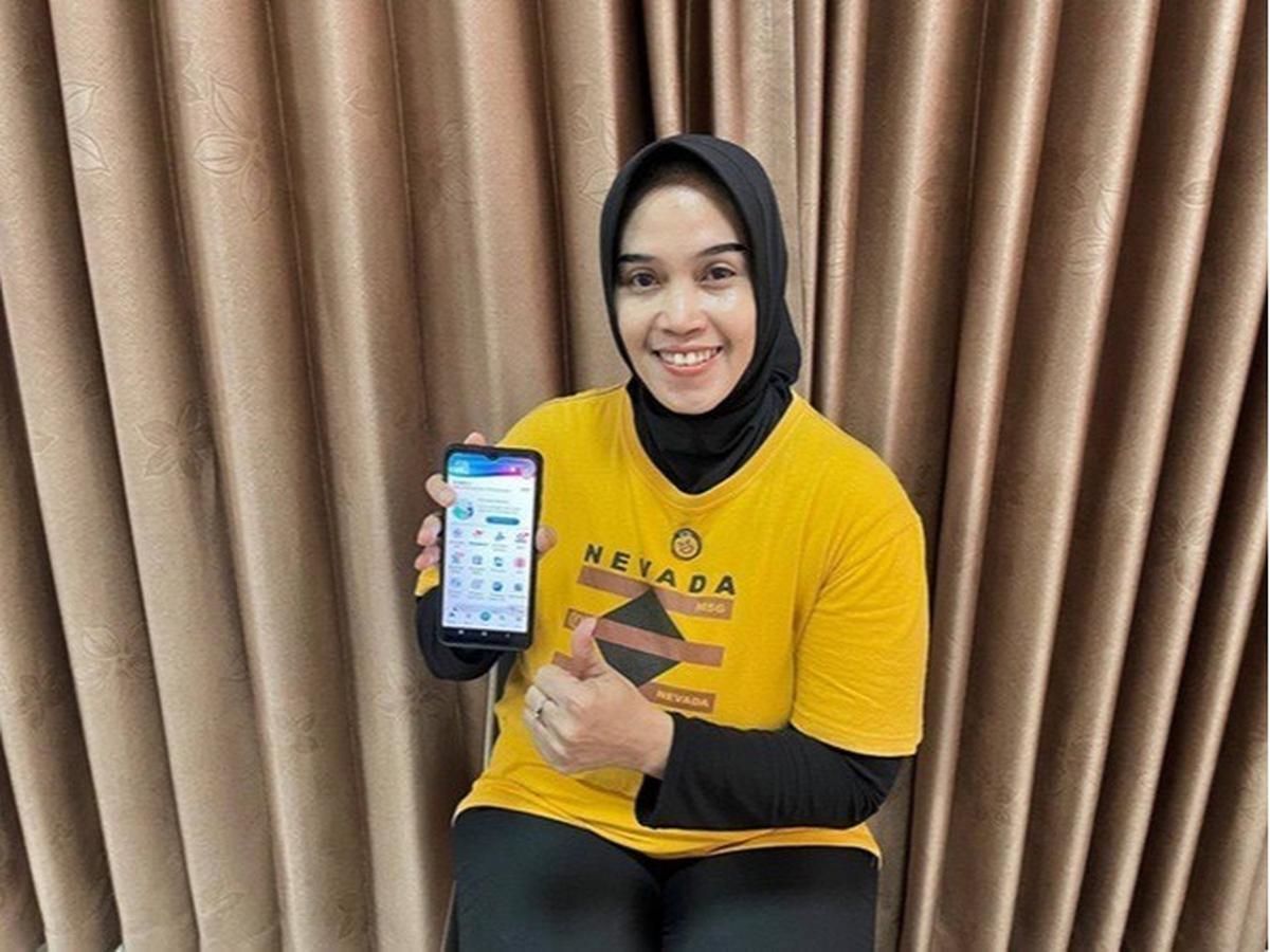 Dwi Purwanti (56) peserta JKN