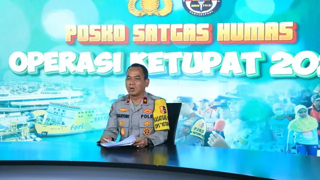 Kasatgas Humas Operasi Ketupat 2026 Brigjen Tjahyono Saputro.