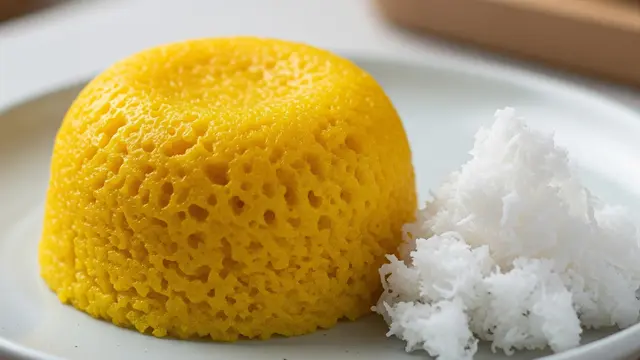Apem Kukus Labu Kuning Legit (Image by Gemini AI)