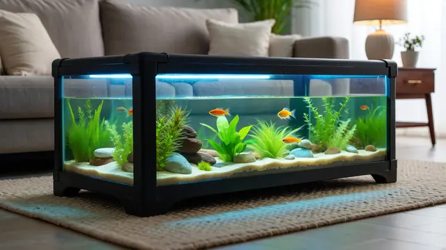 Kolam Ikan Portable yang Estetik di 2025 /Ilustrasi AI